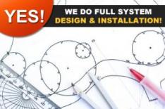 Yes! we do full lawn sprinkler system design & installation